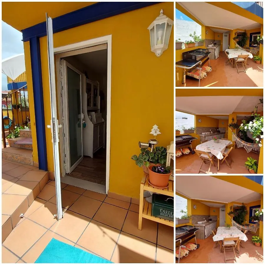 בית נופש לאס פאלמס דה גראן קנאריה Casa Maestro Lelo - Acogedora Casa Rural Canaria Con Patios Y Jardines De Flores