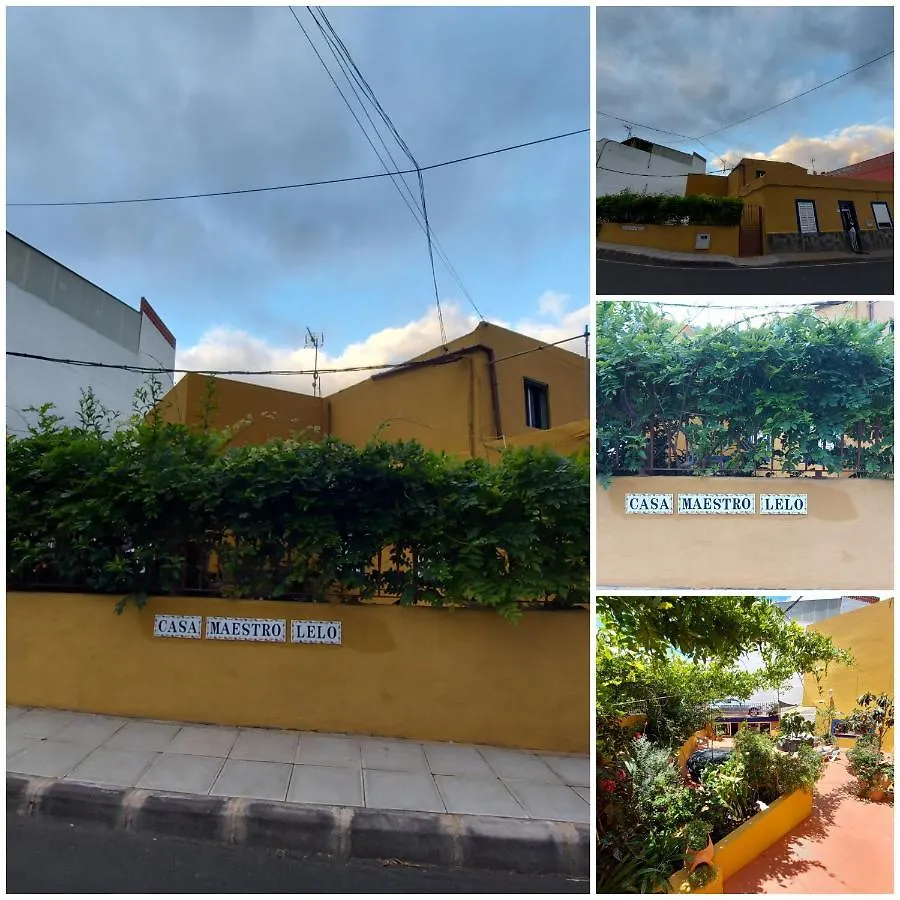 בית נופש לאס פאלמס דה גראן קנאריה Casa Maestro Lelo - Acogedora Casa Rural Canaria Con Patios Y Jardines De Flores